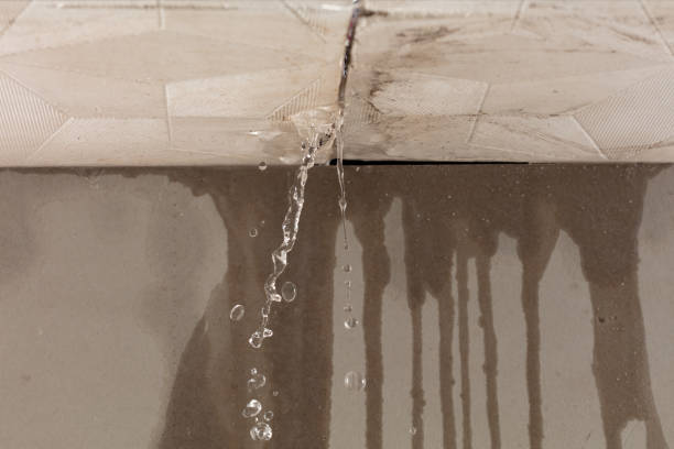 Professional Flood Damage Cleanup technician working in North Aurora, IL